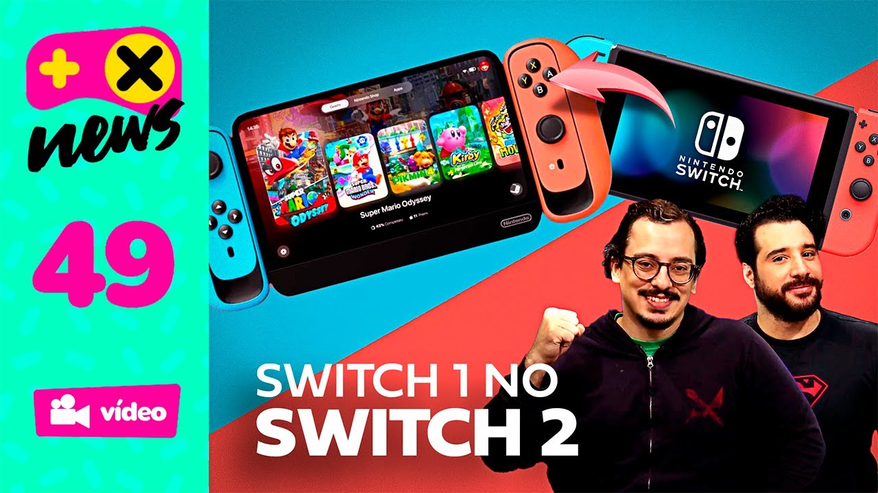 Switch 2 tem recurso confirmado, Take-Two fala de GTA e Warner só quer 4 franquias - XdC News #49