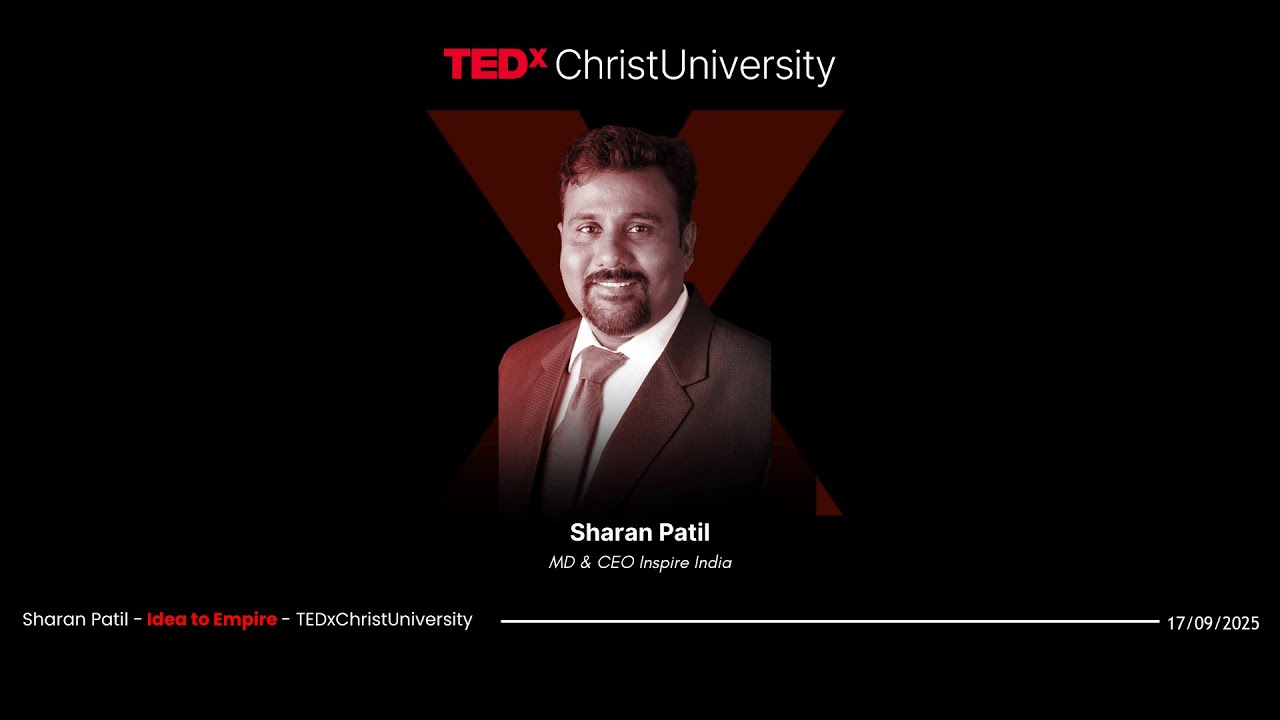 Inside the World of Investment Banking | Sharan Patil | TEDxChrist University