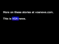 VOA news for Sunday, January 25th, 2015 - YouTube