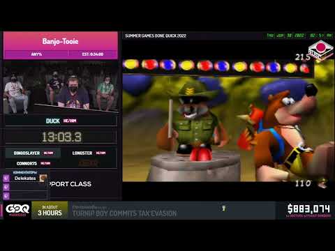 Banjo-Tooie от duck за 36:25 #SGDQ2022 [RU]