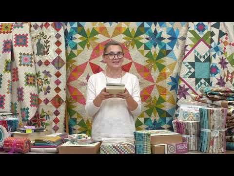 Quilting Window LIVE with Edyta Sitar - Alaska Ruler Tutorial & Trunk Show!
