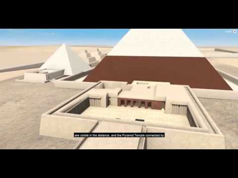 DIGITAL GIZA: Giza 3D - Tour of the Menkaure Pyramid Temple
