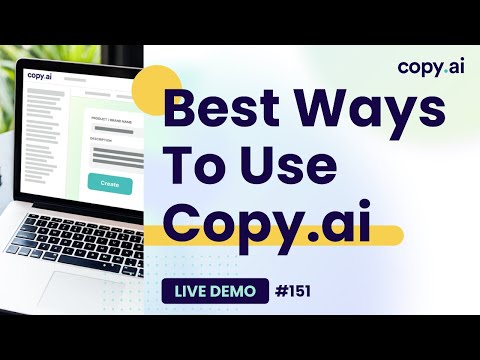 Copy.ai Live Demo: Best Ways To Use Copy.ai