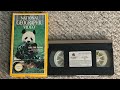 Closing To Save The Panda 1986 Vhs