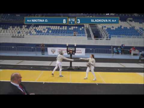 T32 SLADKOVA H. - NIKITINA O. Black sea cup / women's individual (Yellow piste)