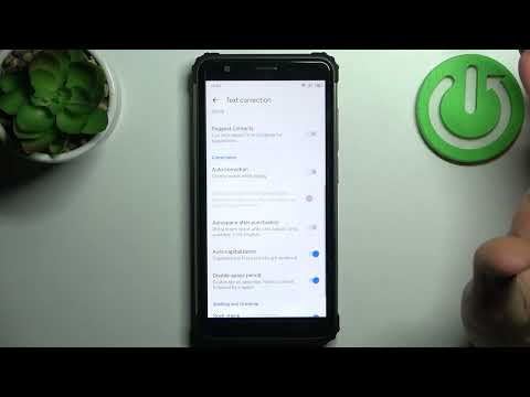 How to Turn On / Turn Off Auto Correction on BLACKVIEW BV6600