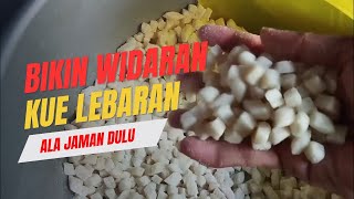 LANGKA! Kue Lebaran Jadul Bernama Widaran, Ini Cara Bikinnya