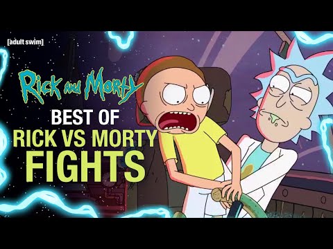 The Best Fights: Rick vs. Morty | Rick and Morty | adult swim