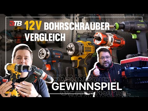 WHICH IS THE BEST 12V DRILL FOR YOU? FESTOOL vs. BOSCH EINHELL METABO DEWALT + Giveaway