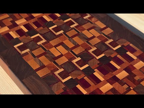 DIY Chaos Cutting Board | Turn Scrap Wood into Something Beautiful