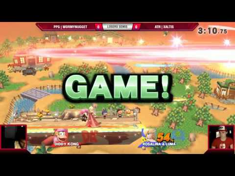 VS Weekly 5/11/17 - Losers Semis - WormyNugget (Diddy) vs. Xaltis (RosaLuma) - Smash 4