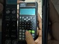 How To Reset Scientific Calculator Fx 991ES PLUS