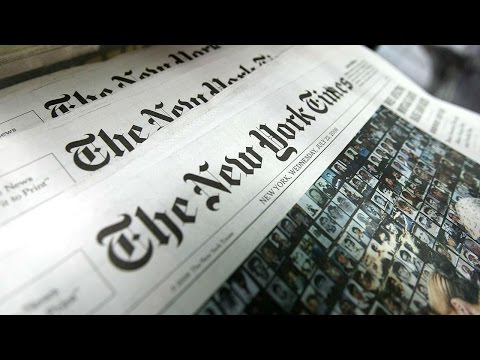 Click to Watch the New York Times to readers: 'We lie, but PLEASE keep paying us!' video