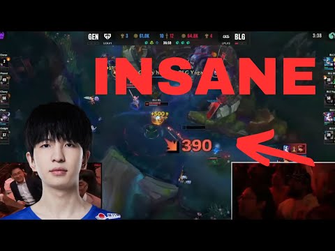 BLG ELK Insane Quadra Kill on Jinx