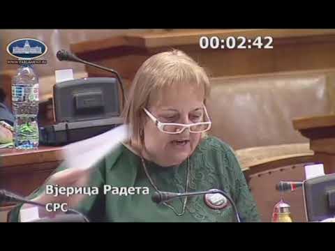 Vjerica Radeta: Farmakomafija je kancer zdravtvenog sistema i kompletnog društva!