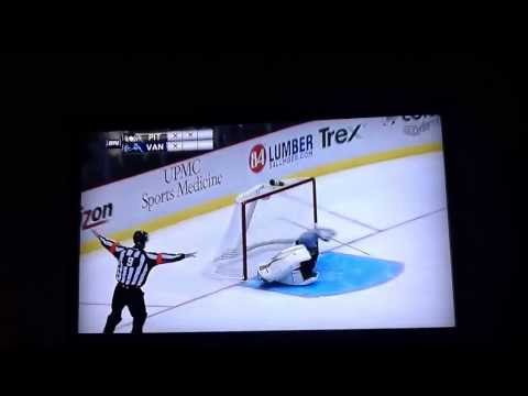 NHL- 19/10/13 Pittsburg Penguins vs Vancouver Canucks Highlights* Including shootout