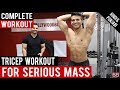 TRICEP Workout for Serious MASS! BBRT #81 (Hindi / Punjabi)