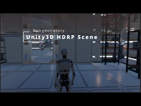 Procedurally generated level Sci-fi vibes with Unity HDRP