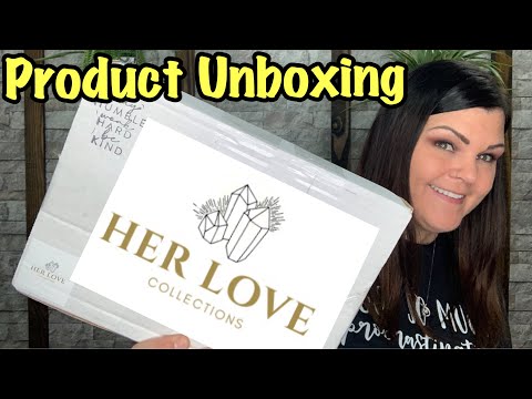 Her Love Collections // Crystals For Healing & Self Love // Product Unboxing