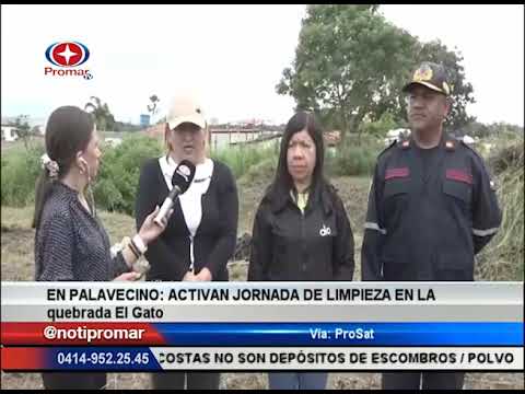 Palavecino: activan jornada de limpieza en la quebrada El Gato