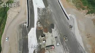 VIDEO Bucata lipsă din autostrada Sibiu-Cluj este finalizată în proporţie de 86 la sută 1 video