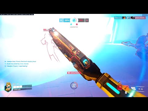 KABAJI TRACER AND WIDOW GAMEPLAY ON ILIOS! [ OVERWATCH 2 TOP 500 SEASON 2 ]