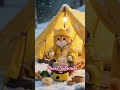 Heart Touching A Orange Cute Cat Cooking In Snow Cat Kitten Cute Trendingshorts Funny Cooking