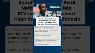 SUDAH SALAH SEJAK AWAL! Netizen Belanda Bela STY saat Patrick Kluivert Pisah dari Timnas Indonesia