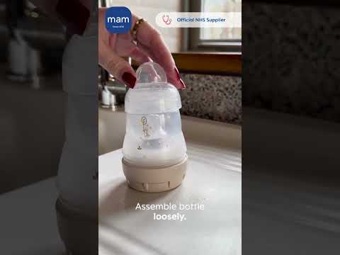 How To Sterilise Your MAM Bottle