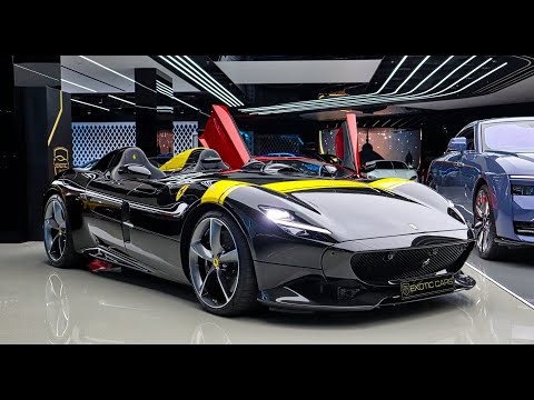 Lamborghini Centenario, SIAN, Bugatti Chiron, Pagani Huayra BC, Ferrari Monza SP2, Ferrari F50