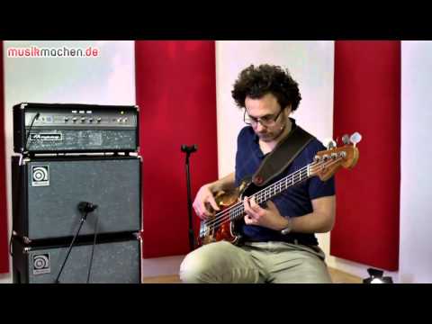 Ampeg V-4B & SVT-112AV und SVT-212AV im Test auf musikmachen.de