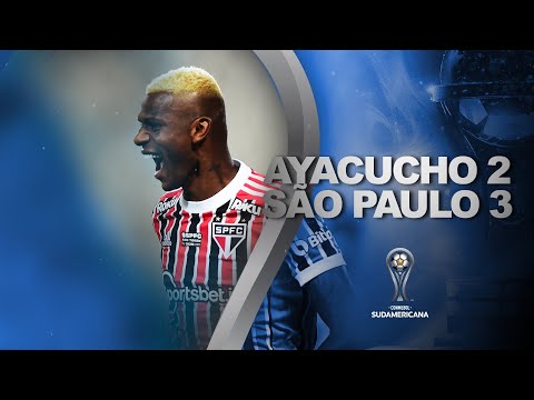 Vídeo / Ayacucho 2 x 3 São Paulo -Sulamericana 2022