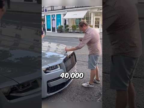 Touch This Rolls-Royce Ornament… It Disappears 😳🚘