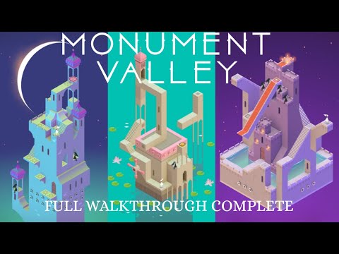 Monument Valley - Full Walkthrough (Forgotten Shores + Ida's Dream Include) All Chapter Complete!