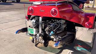 Leonard Collins Corvair Trike Exhaust