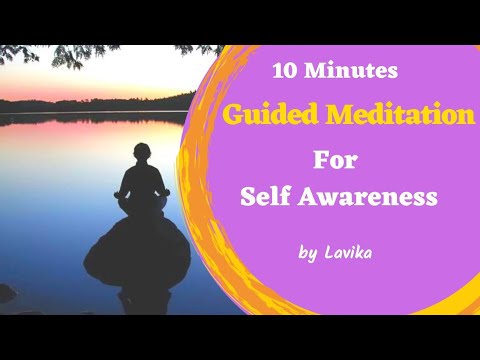 10 Minutes guided Mediation | meditation for self awareness| योग ध्यान । by Lavika