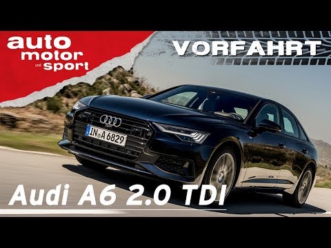 Audi A6 2.0 TDI (2018): Wozu noch A8? - Vorfahrt (Fahrbericht)| auto motor und sport