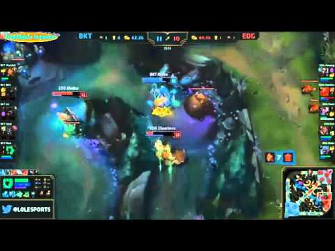 Highlights Legends - BKT vs EDG Highlights   BANGKOK TITANS vs EDWARD GAMING   S5 WORLDS 2015