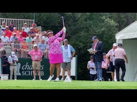 Nancy Lopez Golf Swing At 67 Years Of Age