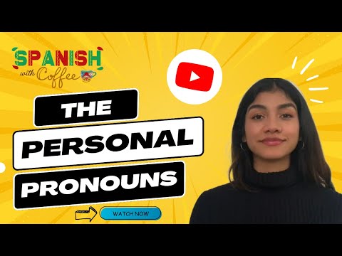 Today's Lesson is Personal Pronouns