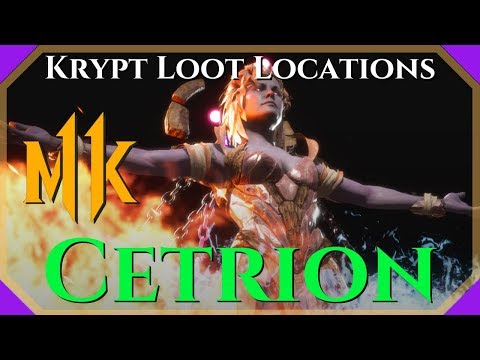 MK11 Krypt Cetrion Loot Locations - Guaranteed for Cetrion!
