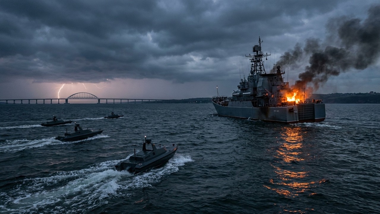 REVENGE HAS ARRIVED: Ukraine Sinks Russian Ship Behind 2018 Kerch Strait Attack || 2026