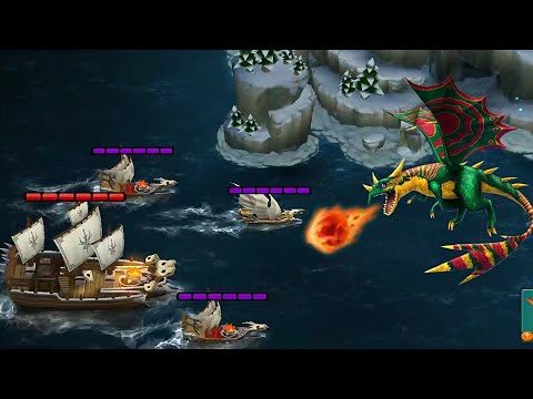 Bonnefire VS Fleet 101 - Defending Berk - Dragons:Rise of Berk