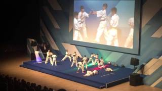 Показательное выступление детской школы 20 летие