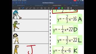 Graphing Lines  Killing Zombies