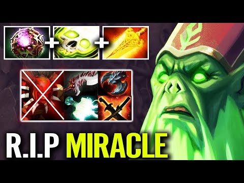 2s Death Pulse 100% Destroyed Miracle Bloodseeker by 9000 MMR Necrophos Cancer Radius Damage Dota 2
