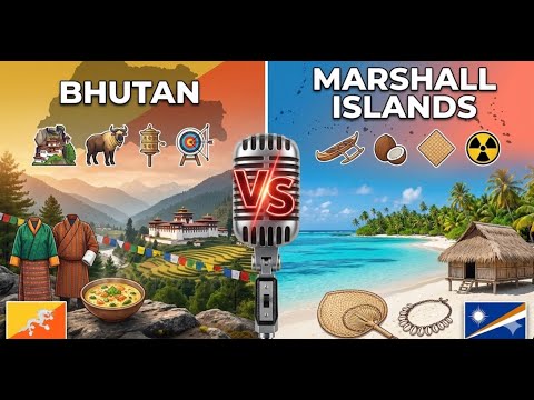 Bhutan vs Marshall Islands: The Himalayan Kingdom vs The Pacific Atoll