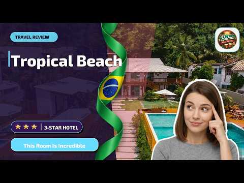Tropical Beach - This Room Is Incredible | Porto Seguro, Brazil⭐