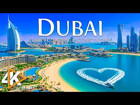 Dubai 4K Drone Footage | Billionaire Skyline | Burj Khalifa, Palm Jumeirah & Arabian Coast