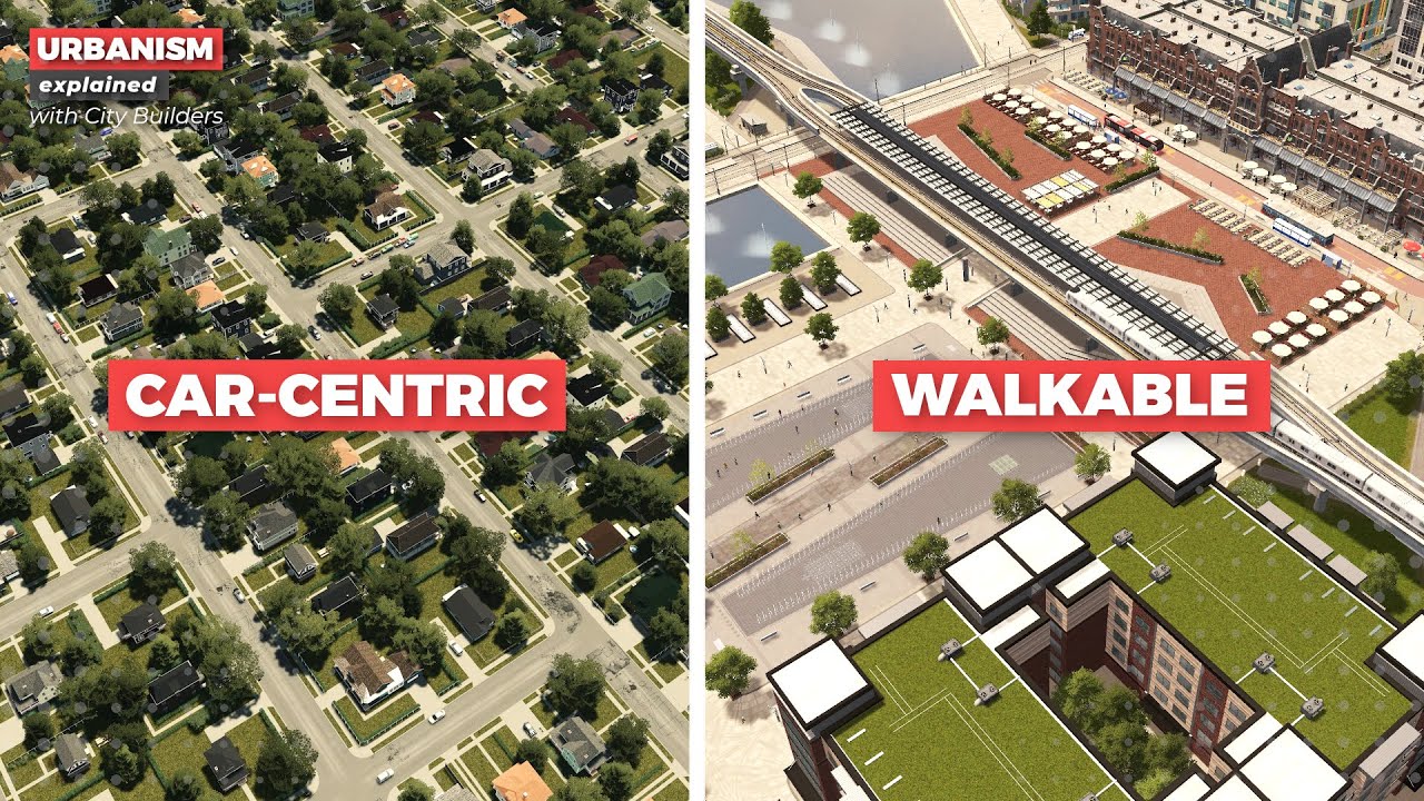 How Cities Should be Built - Transit-Oriented Developments Explained in Cities Skylines